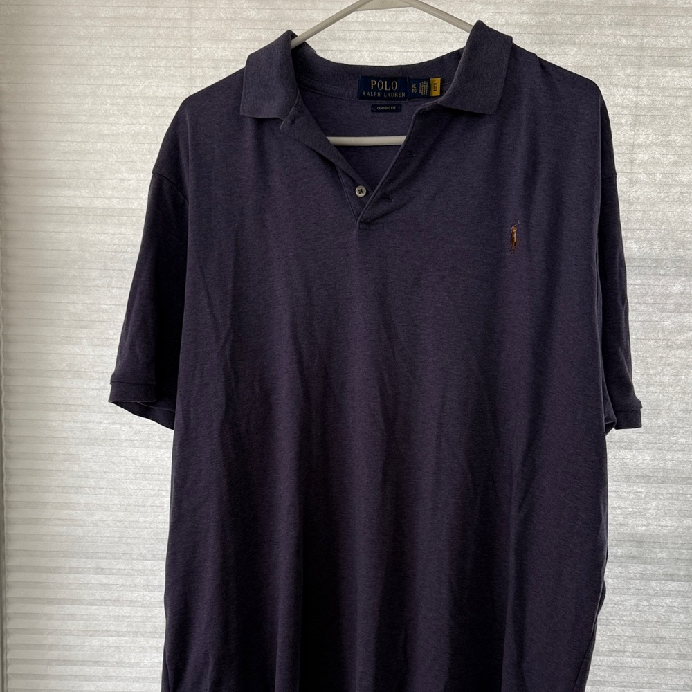 Polo by Ralph Lauren Purple Short-Sleeve Polo